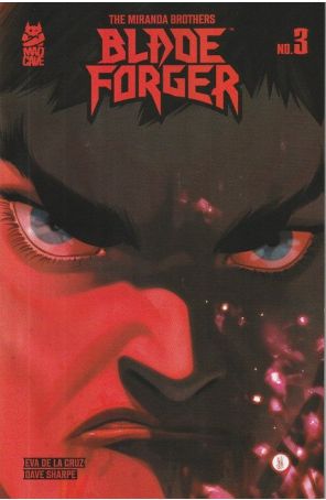 Blade Forger 3 published by Mad Cave with cover art by Inaki Miranda