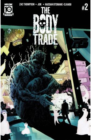 The Body Trade 2 published by Mad Cave with cover art by Jok