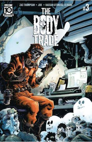 The Body Trade 3 published by Mad Cave with cover art by Jok