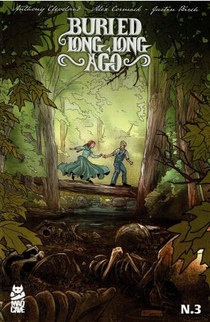 Buried Long Long Ago 3 published by Mad Cave with cover art by Alex Cormack