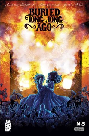 Buried Long Long Ago 5 published by Mad Cave with cover art by Alex Cormack