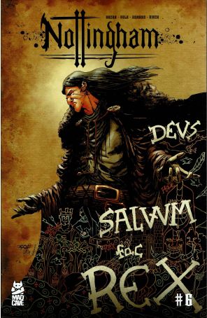 Nottingham 6 published by Mad Cave with cover art by Shane Connery Volk