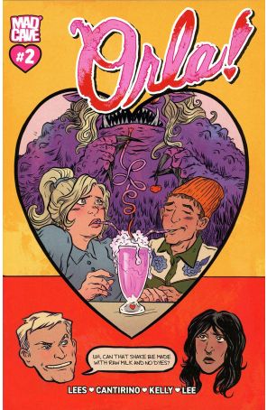 Orla 2 published by Mad Cave with cover art by Sally Cantirino