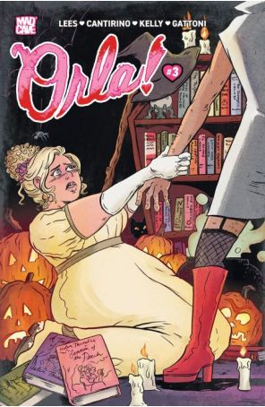 Orla 3 published by Mad Cave with cover art by Sally Cantirino