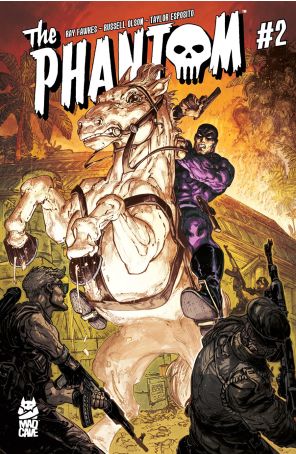 Phantom (8th Series) 2A published by Mad Cave with cover art by Freddie E. Williams II
