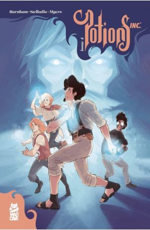 Potions Inc. 4 published by Mad Cave with cover art by Natasha Alterici