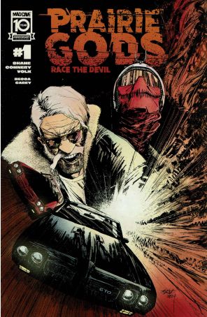 Prairie Gods 1A published by Mad Cave with cover art by Shane Connery Volk