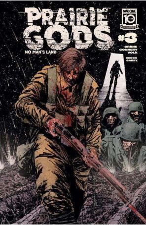 Prairie Gods 3 published by Mad Cave with cover art by Shane Connery Volk