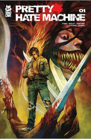 Pretty Hate Machine 1A published by Mad Cave with cover art by Todor Hristov