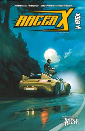 Racer X (Mad Cave) 6A published by Mad Cave with cover art by Francesco Tomaselli