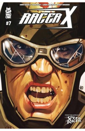 Racer X (Mad Cave) 7A published by Mad Cave with cover art by Francesco Tomaseli