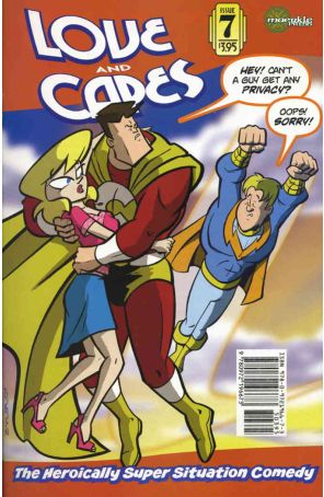 Love and Capes 7 published by Maerkle with cover art by Thomas F. Zahler