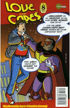 Love and Capes 8 published by Maerkle with cover art by Thomas F. Zahler