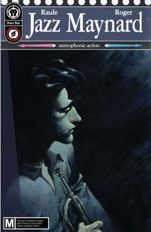 Jazz Maynard 6 published by Lion Forge with cover art by Roger Ibanez Ugena