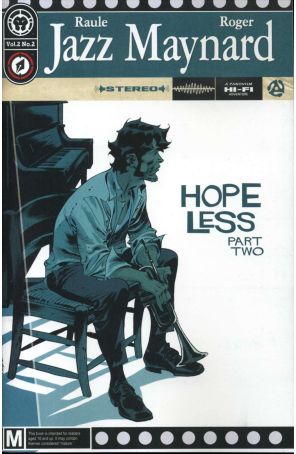 Jazz Maynard 8 published by Lion Forge with cover art by Roger Ibanez Ugena