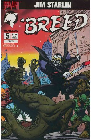 Breed 5 published by Malibu with cover art by Jim Starlin