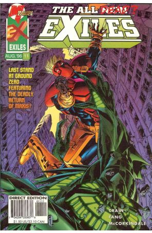 The All New Exiles 11 published by Malibu