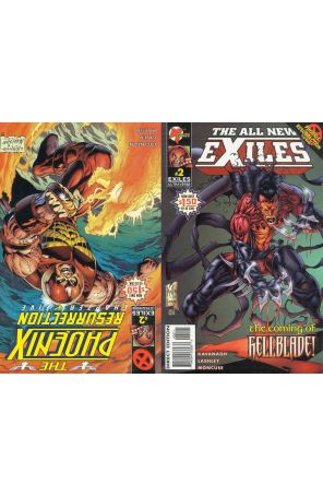 The All New Exiles 2 published by Malibu with cover art by Ken Lashley