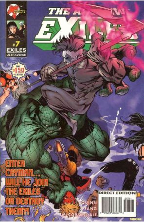 The All New Exiles 7 published by Malibu