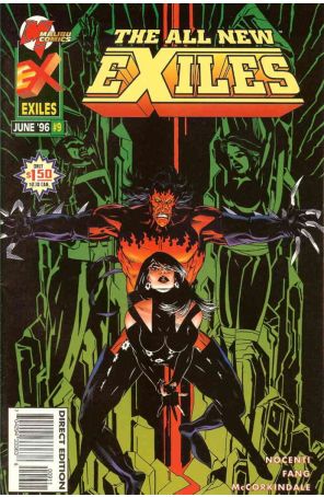 The All New Exiles 9 published by Malibu