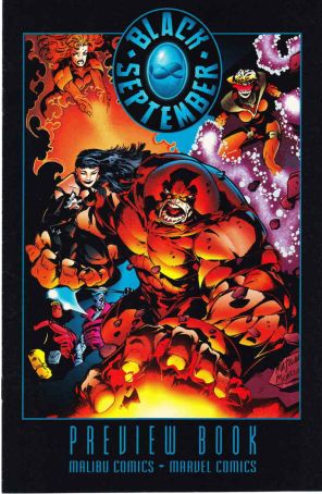 Black September Ashcan 1 published by Malibu