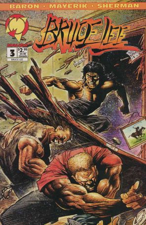 Bruce Lee 3 published by Malibu
