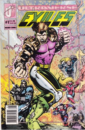 Exiles (Malibu) 1 (Newsstand) published by Malibu