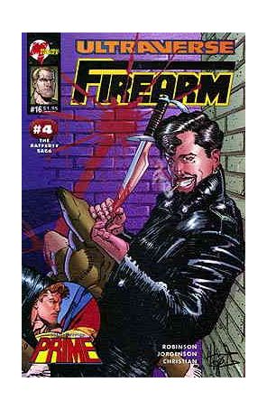 Firearm 16 published by Malibu with cover art by Howard Chaykin