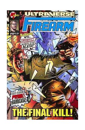 Firearm 18 published by Malibu with cover art by Howard Chaykin