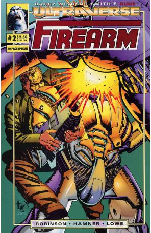 Firearm 2 published by Malibu with cover art by Howard Chaykin