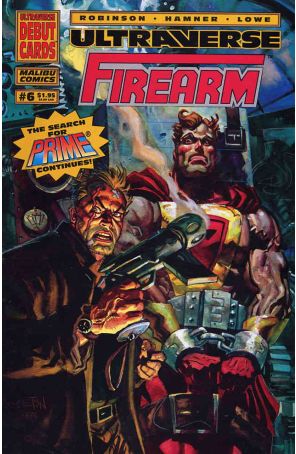 Firearm 6 published by Malibu with cover art by Daniel Bereton
