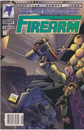 Firearm 9 (Newsstand) published by Malibu