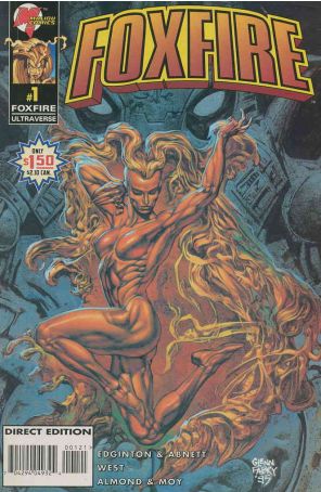 Foxfire (Malibu) 1 published by Malibu with cover art by Glenn Fabry