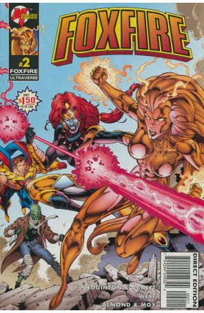Foxfire (Malibu) 2 published by Malibu with cover art by Kevin West