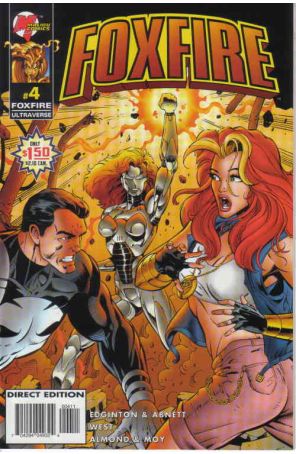 Foxfire (Malibu) 4 published by Malibu with cover art by Kevin West