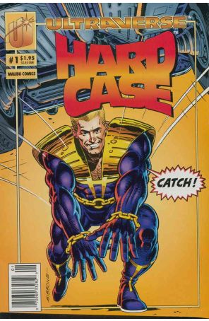 Hardcase 1 (Newsstand) published by Malibu with cover art by Dave Gibbons