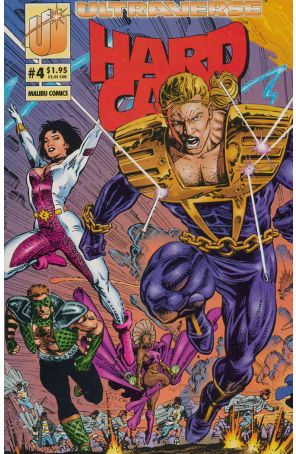 Hardcase 4 published by Malibu with cover art by Rick Hoberg
