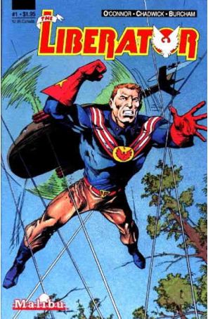 Liberator 1 published by Malibu with cover art by Jerry Bingham