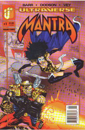 Mantra 1 (Newsstand) published by Malibu with cover art by Hoang Nguyen