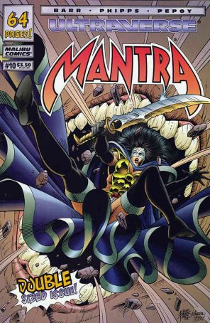 Mantra 10 published by Malibu with cover art by Robb Phipps