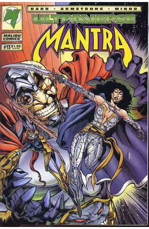 Mantra 13 published by Malibu with cover art by Bryan Hitch
