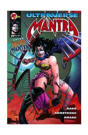 Mantra 17 published by Malibu with cover art by Jason Armstrong