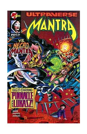 Mantra 19 published by Malibu with cover art by Robb Phipps