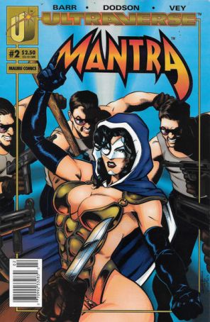Mantra 2 (Newsstand) published by Malibu with cover art by Terry Dodson