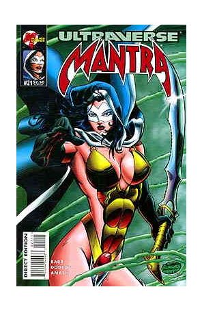 Mantra 21 published by Malibu with cover art by Darick Robertson