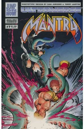 Mantra 7 published by Malibu with cover art by Norm Breyfogle