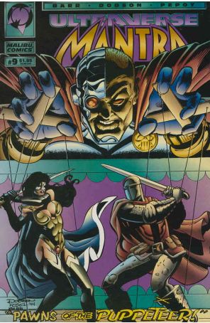 Mantra 9 published by Malibu with cover art by Terry Dodson