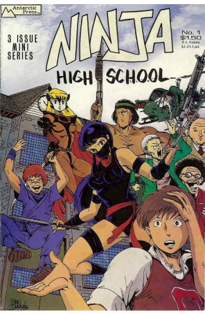 Ninja High School 1 published by Antarctic