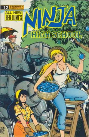 Ninja High School 12 published by Eternity