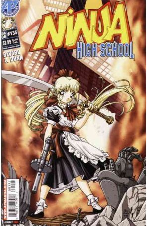 Ninja High School 135 published by Antarctic